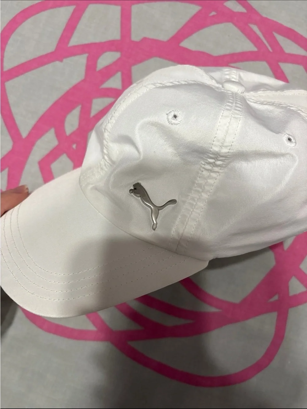 Puma White Cap